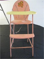 Vintage ironing Board and High Chair