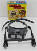 Vintage Binocular Magnifier in Box - Made in Hong