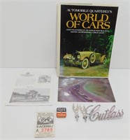 Vintage Car & Raceway Items, Cutlass Emblem