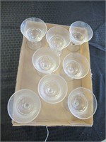 8 Glass Dessert Cups
