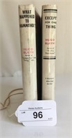 Hugo Blayn. Lot of Two 1st Editions in DJ's