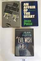 Jean Potts. Lot of Five. 1st Editions in DJ's.