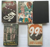 John Gloag. Lot of Five 1st Editions.