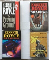 Kenneth Royce. Lot of (4) 1st Editions.