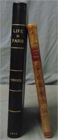 Eugene Francois Vidocq. Lot of Two Volumes.