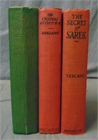 Maurice Leblanc. Lot of Three 1st Editions.