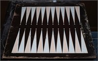 Vintage Chess/Checker Backgammon Board