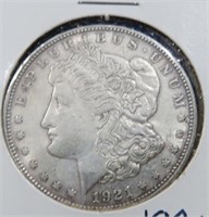 1921P Morgan Silver Dollar