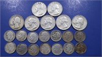 Silver Quarters/Dimes-$3.15 Face