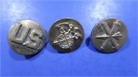 3 US Army Pins