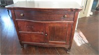 Vintage Commode-Dovetail, 3 Drawers, 1 Door-36"W