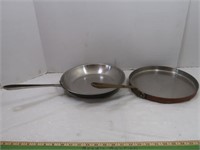 All-Clad 12 1/2" Skillet and Copper Chef