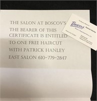 Haircut by Patrick Hanley at Boscov's East