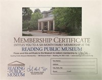 Reading Public Museum Membership