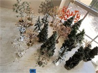 Lot of assorted trees