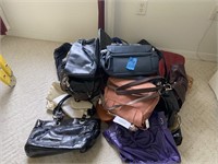 Assorted lot of purses
