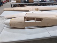 wooden plane frame- as is