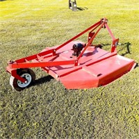 5' Rotary 3pt  Cutter (red)