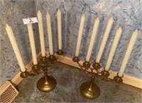 Pair of Brass Candlesticks