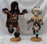 Two Kachina Dolls