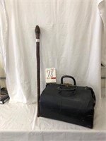 Doctors Bag & Walking Stick