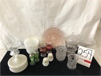 Lot of Assorted Glass