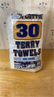 Bag of Cotton Terry Towels