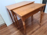 Maple Double Nesting Tables