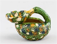 Chinese Sancai Porcelain Duck Water Pot