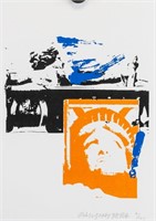 Robert Rauschenberg USA Signed Silkscreen 7/100