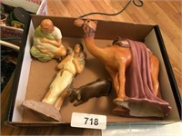 Camel, Donkey, & Other Figurines