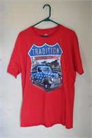 L LARGE TRUCK Tradition by Freedom Red T-Shirt