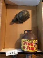 Parker Brothers Plug a Jug Game & Turtle