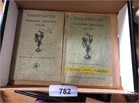 1952 & 1953 Washington Telephone Directory