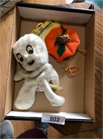 Beanie Pets Ghost & Pumpkin Dog Hat