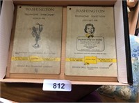 1954 & 1958 Washington Telephone Directory