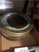 Stoneware (8) Dinner Plates