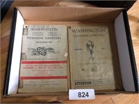 1943 & 1959 Washington Telephone Directory