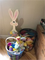 Wooden Easter Bunny & Other Easter Items