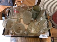 Asst Glass Mugs