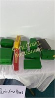 (10) Plastic Ammo Boxes