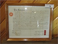 1901 Bristol England Land Indenture Document