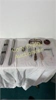 Lead, Screw Drivers, Glasses, Wire, Misc