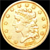 1834 $2.50 Gold Quarter Eagle NICELY CIRCULATED