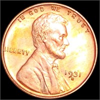1931-S Lincoln Wheat Penny CLOSELY UNCIRCULATED