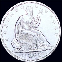 1853 Seated Half Dollar CLOSELY UNCIRCULATED