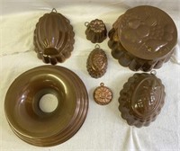 7 Copper Molds