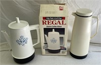 Regal Electric coffee maker in original box and