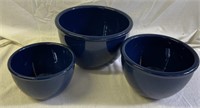 Set of three nesting bowls