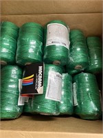 Two boxes macramé twine colors and quantity and